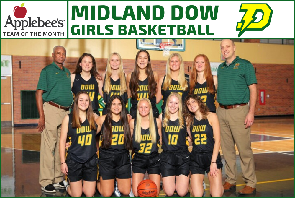 Midland Dow girls basketball