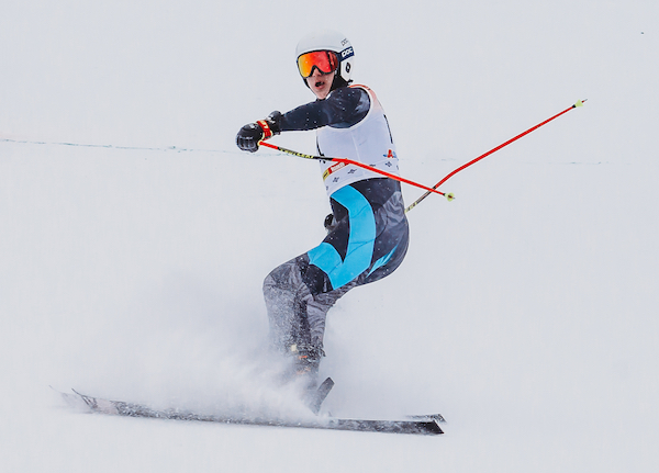 Rochester Adams skiing